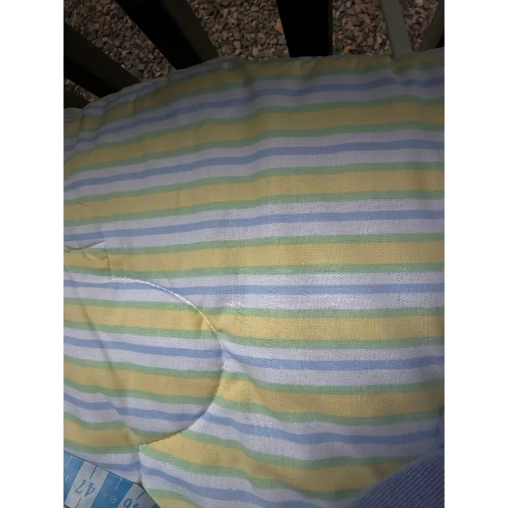 Disney Baby Crown Crafts Vintage Winnie the Pooh Patchwork Quilted Crib Blanket